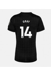 Tottenham Hotspur Archie Gray #14 Jalkapallovaatteet Naisten Vieraspaita 2025-26 Lyhythihainen